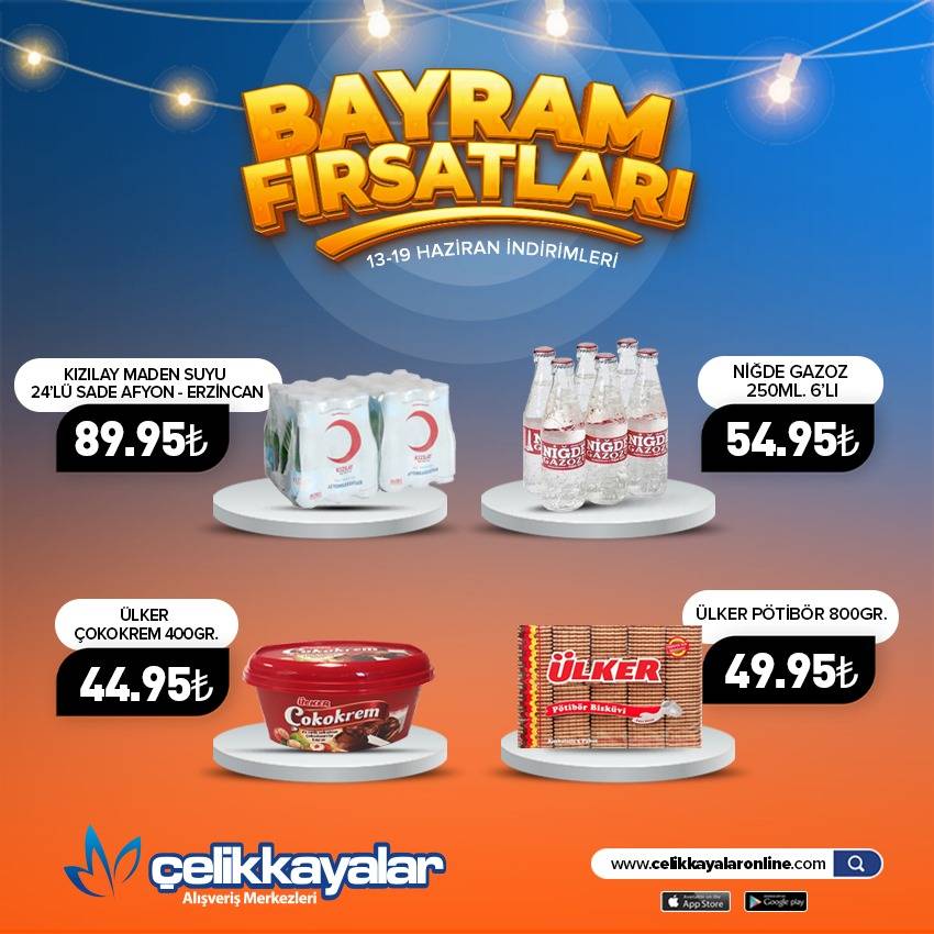 Konya’nın zincir marketinde dev bayram indirimi başladı 19